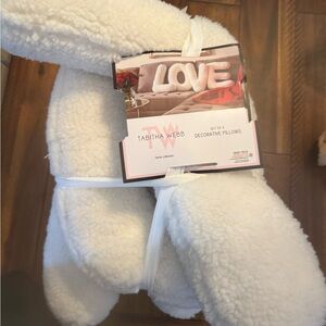 Tabitha Webb White Decorative Pillows